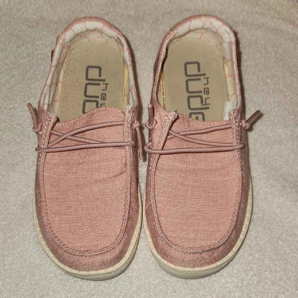 NEW Hey Dude Girl's Pink Casual Shoes